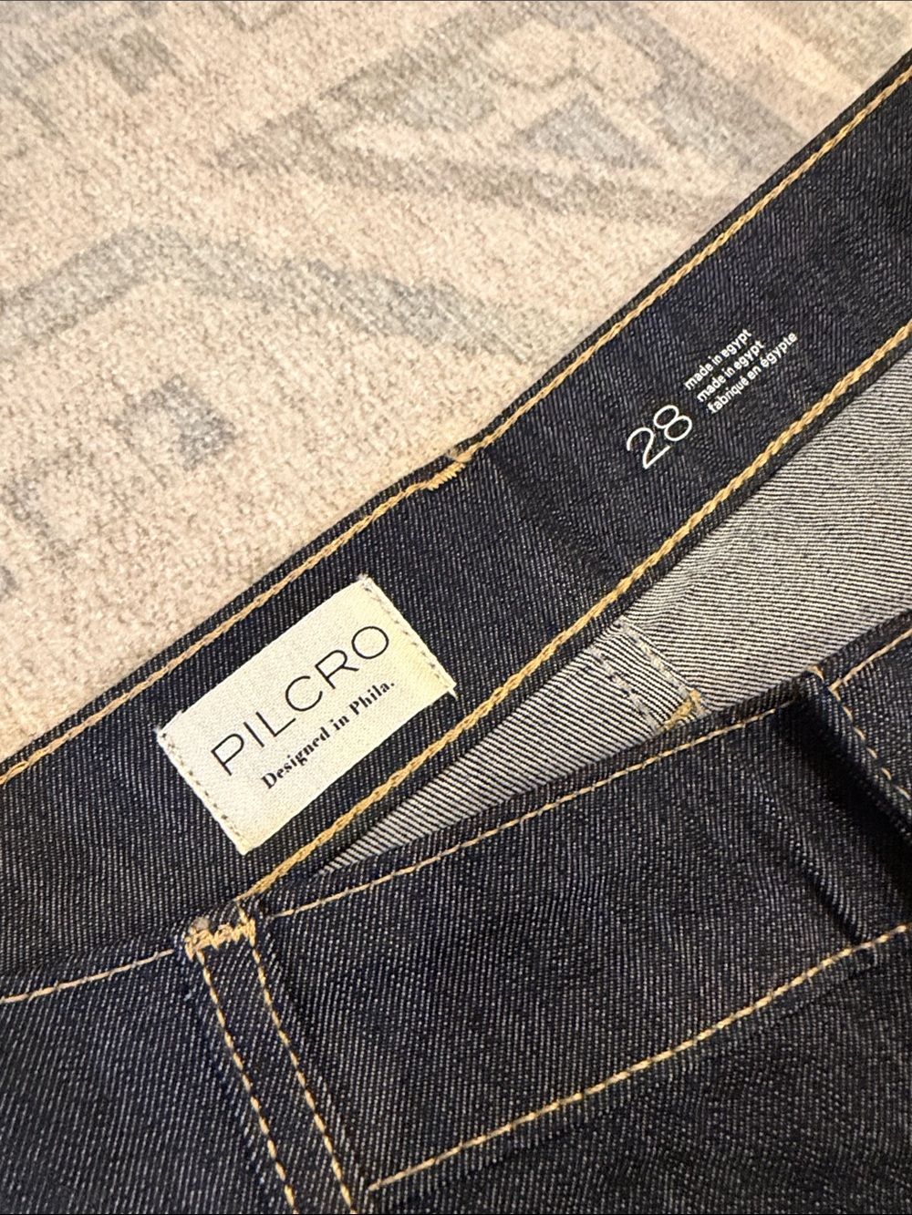 Pilot High Rise Seamed Straight Leg Jeans - Picture 6 of 8